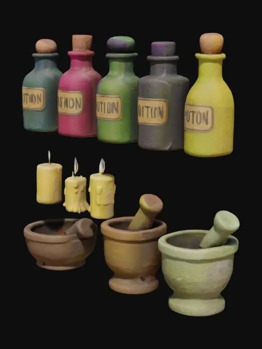 3D model for Apothecary Essentials