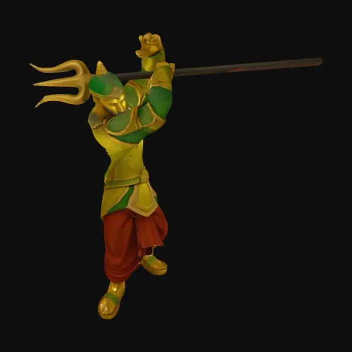 3D model for Warrior Majesty