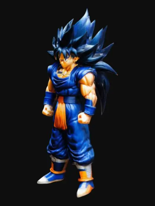 3D model for create goku ultra ultra saiyan mode
