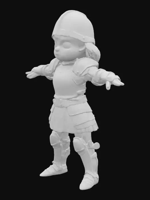 3D model for Knightly Valor