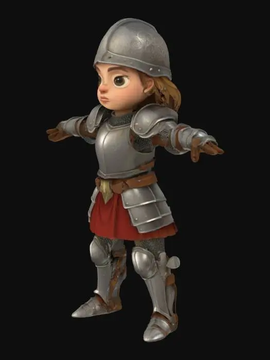 3D model for Knightly Valor