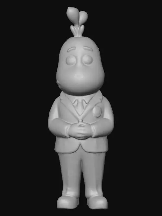 3D model for Potato school boy