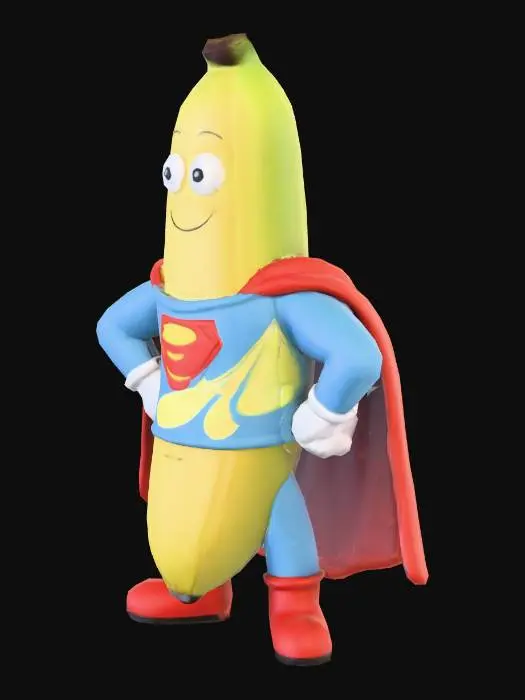 3D model for Super Banana