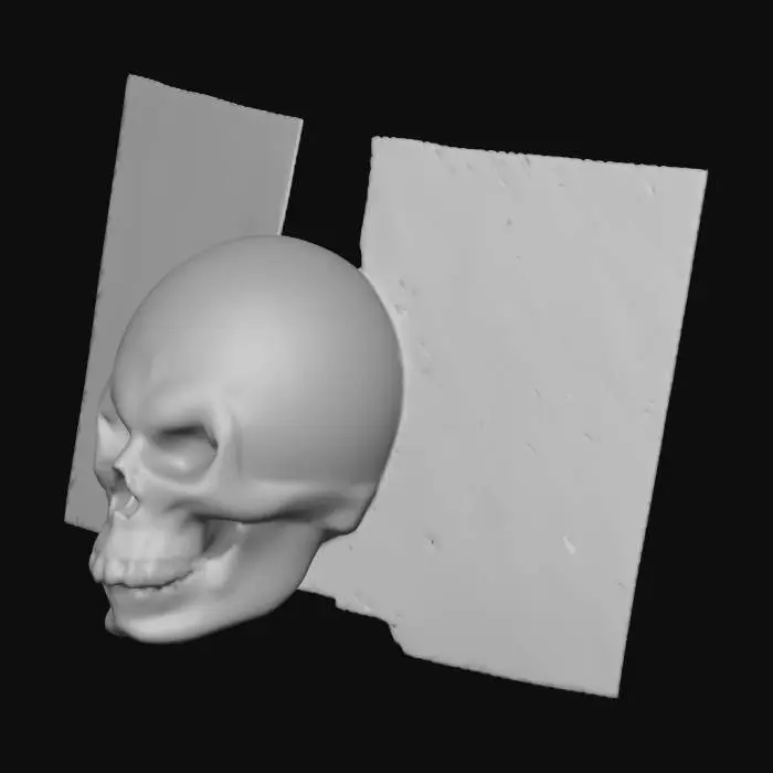 3D model for skully_textured_mesh