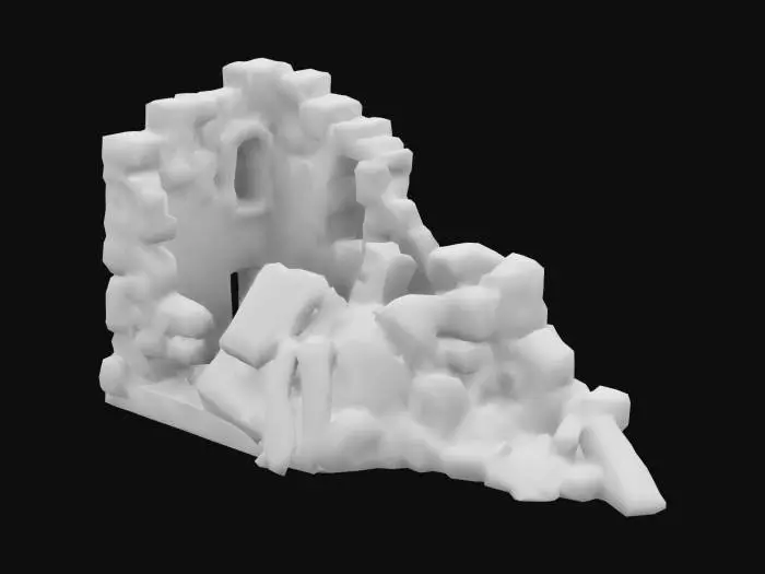 3D model for Moss-Covered Ruins