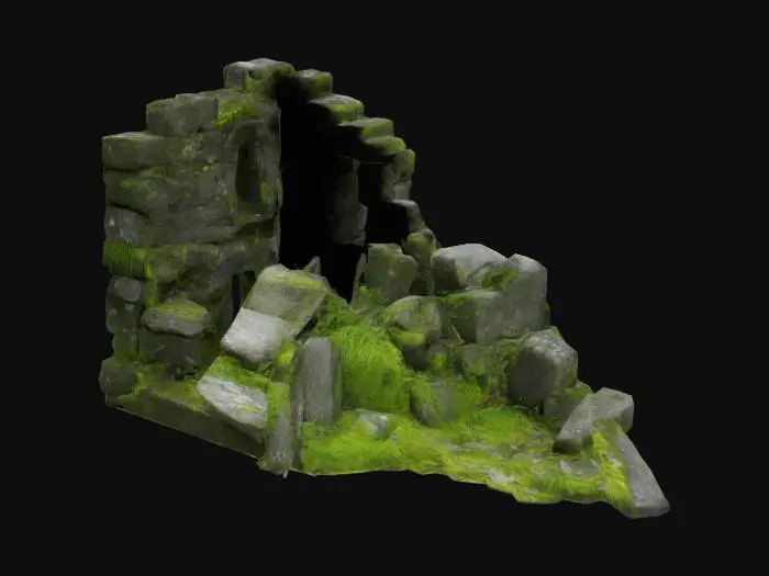 3D model for Moss-Covered Ruins