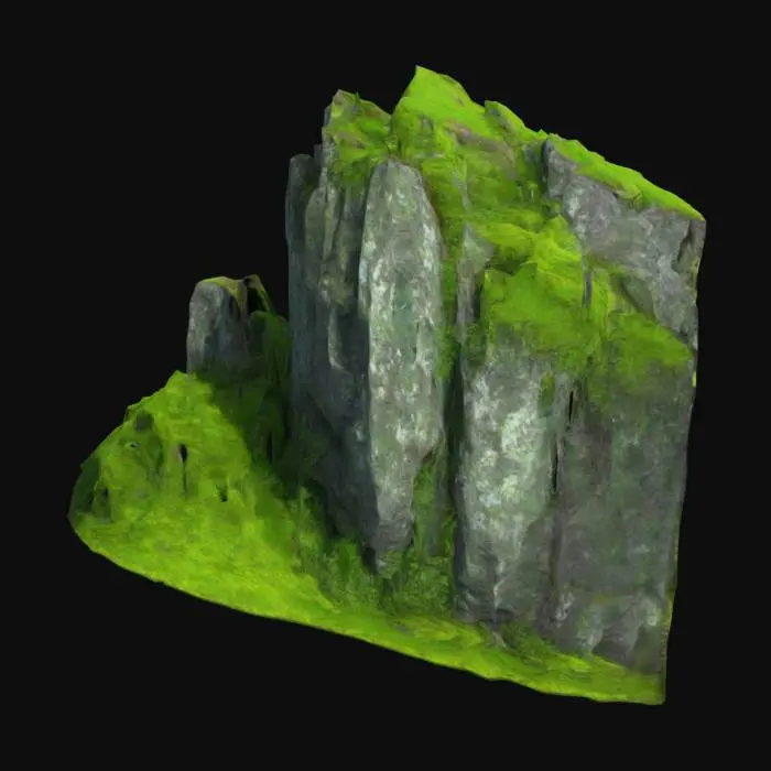 3D model for Cliffside Solitude