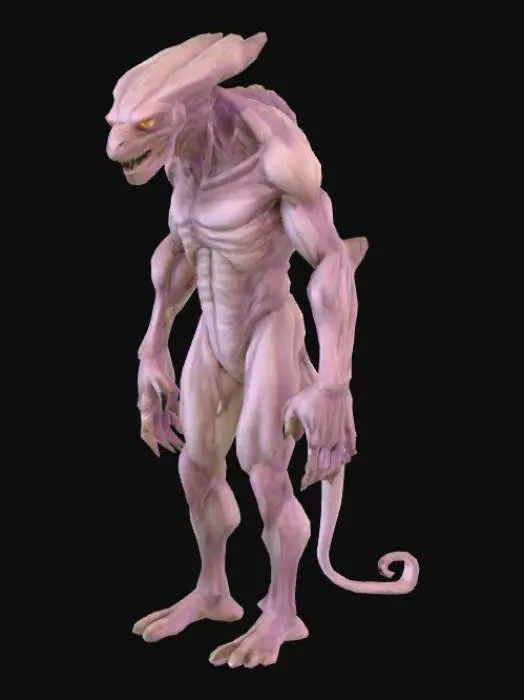 3D model for Realistic ugly ksi disturbing forward