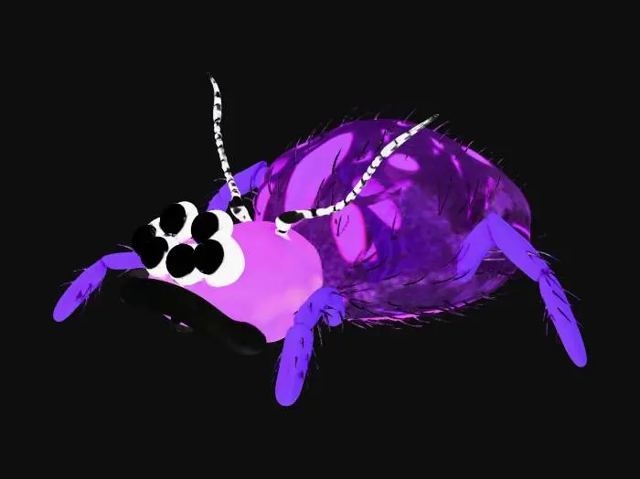 3D model for Purple Arachnid
