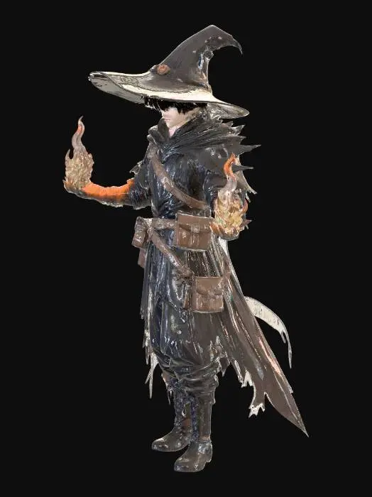 3D model for Enchanted Flamecaller