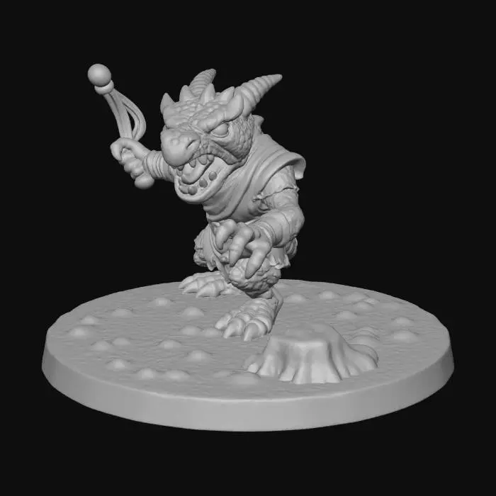 3D model for Kobold Figurine