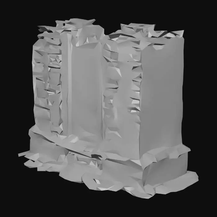 3D model for highrise residential block