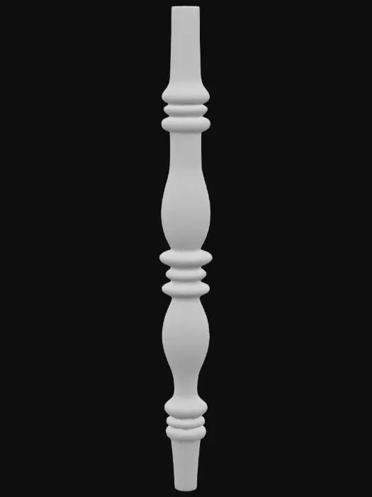 3D model for Wooden Baluster Design