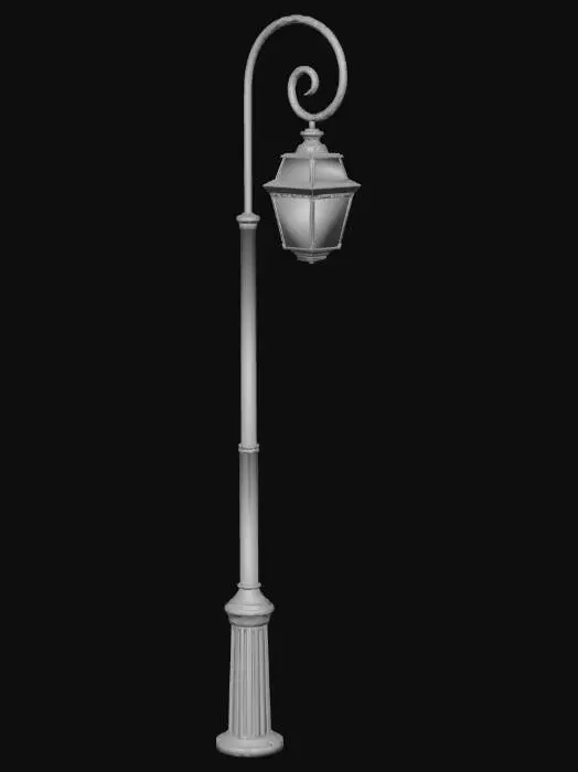 3D model for OldLampost