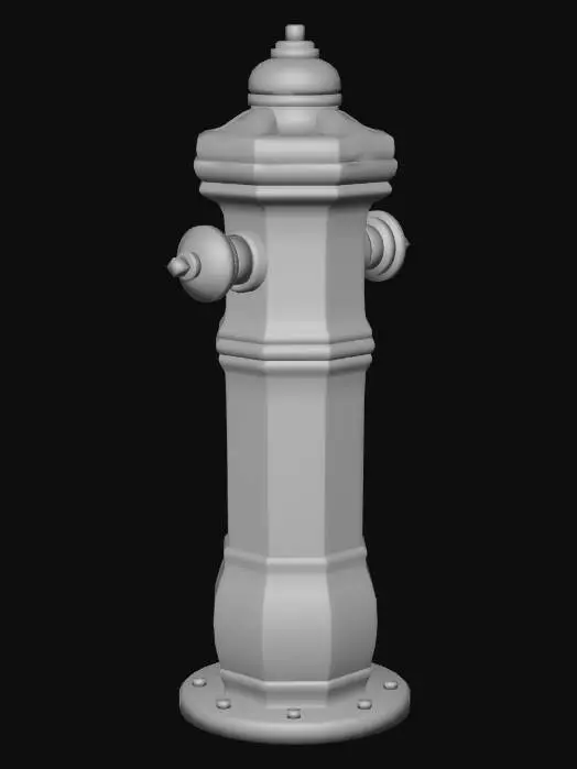 3D model for Firehydrant