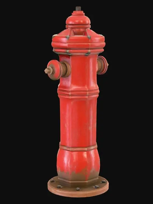 3D model for Firehydrant