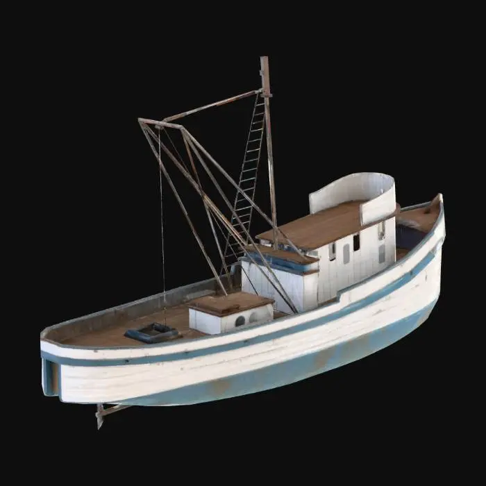 3D model for Boat fishing N110113