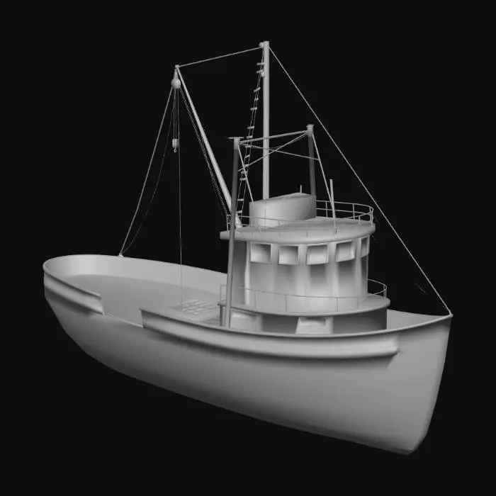 3D model for Boat1