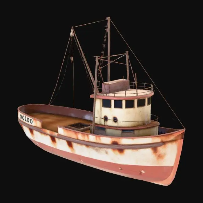 3D model for Boat1