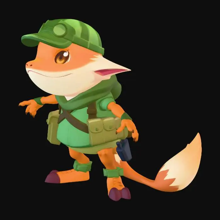 3D model for Field Scout Fox