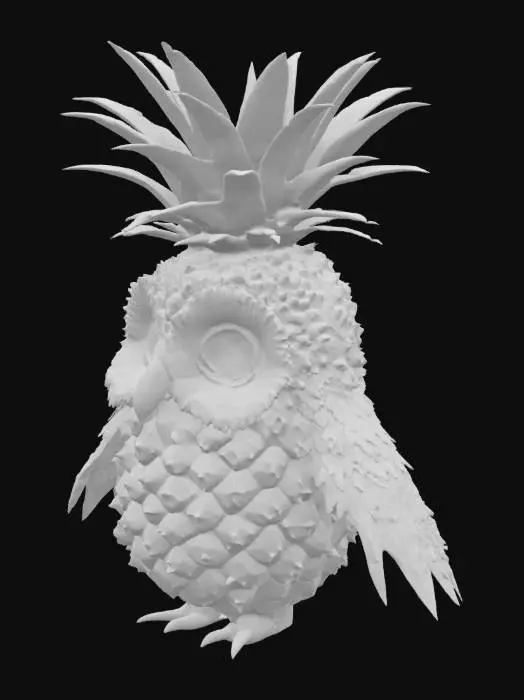 3D model for Pineapple Owl