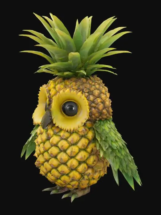 3D model for Pineapple Owl