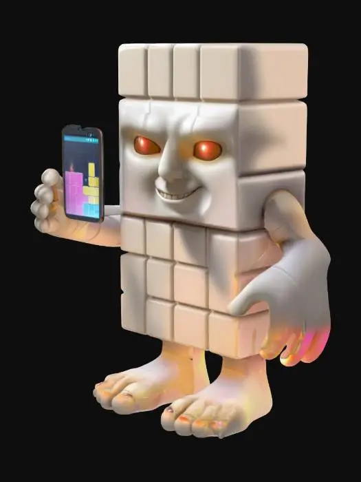 3D model for Blockbuster Gamer