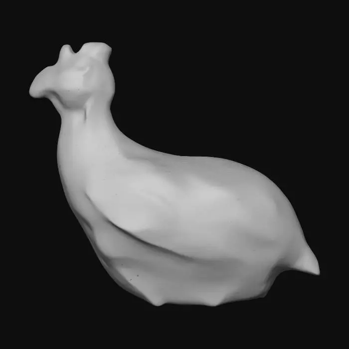 3D model for Spotted Ceramic Bird