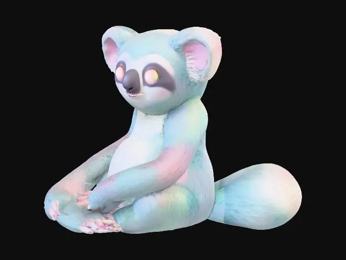 3D model for Luminous Koala