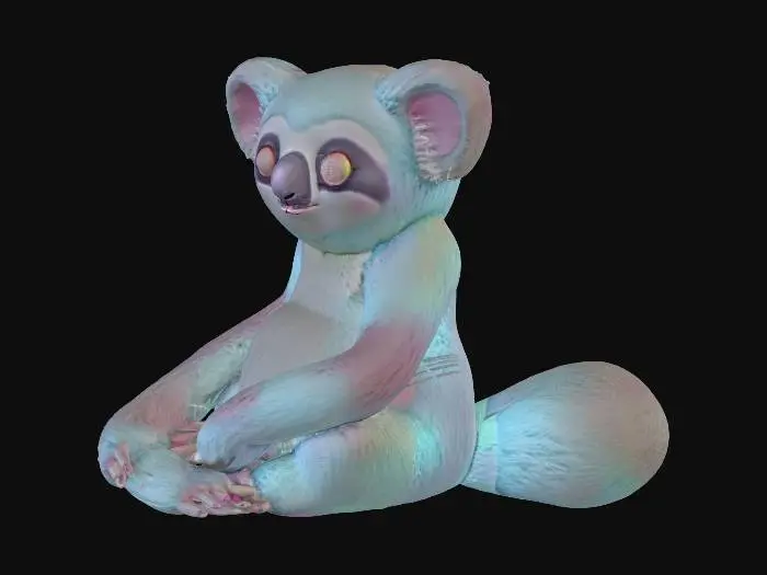 3D model for Luminous Koala