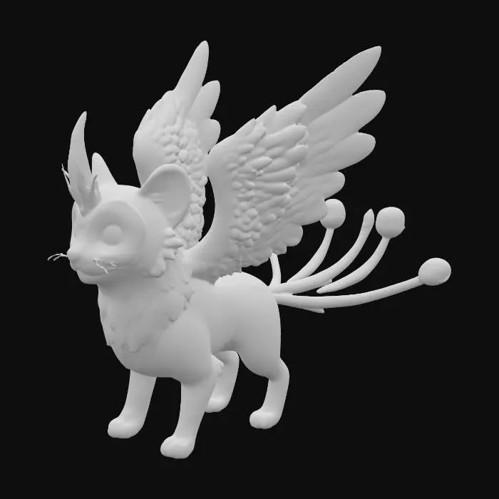 3D model for Whimsical Enchanted Creature