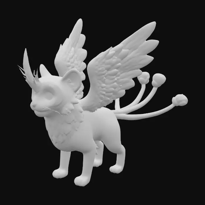 3D model for Whimsical Enchanted Creature