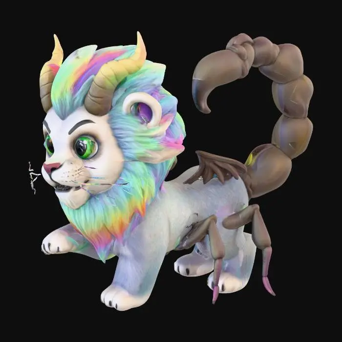 3D model for Scorpio Lion Hybrid
