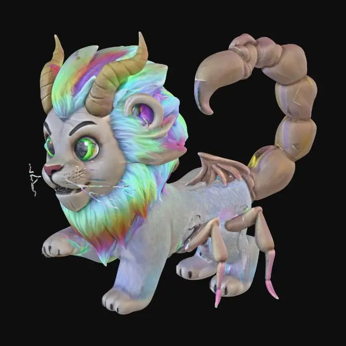3D model for Scorpio Lion Hybrid