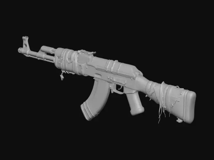 3D model for Wasteland Rifle