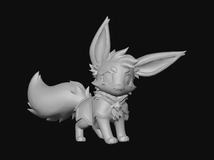3D model for Lavender Ember