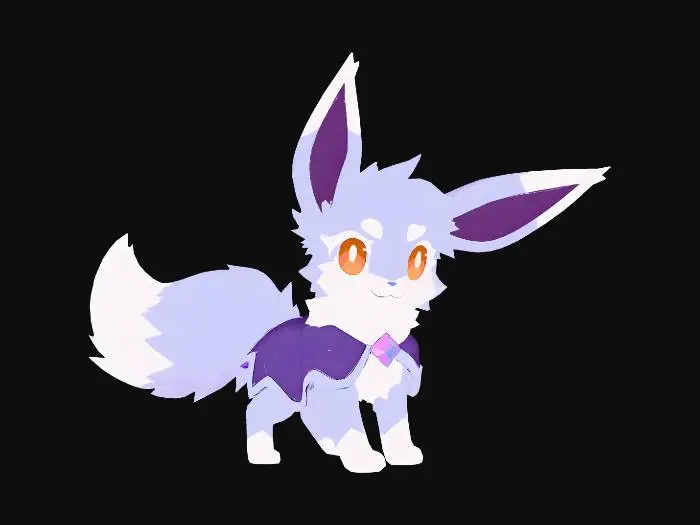 3D model for Lavender Ember