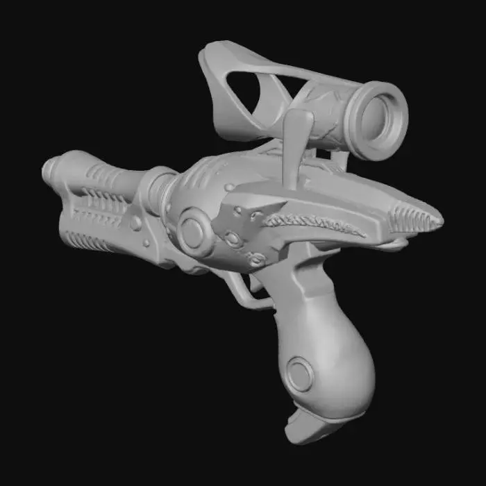 3D model for Alien Blaster Display