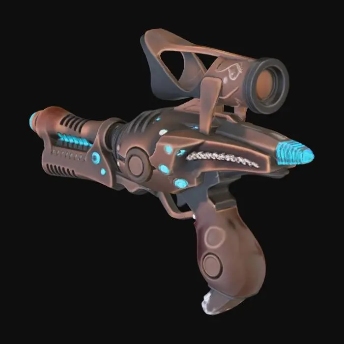 3D model for Alien Blaster Display