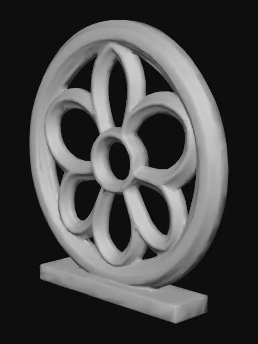 3D model for Flower Emblem