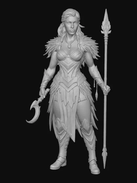 3D model for Warrior Raven Gate