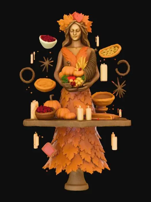 3D model for Spirit of Thanksgiving #Thanksgiving#