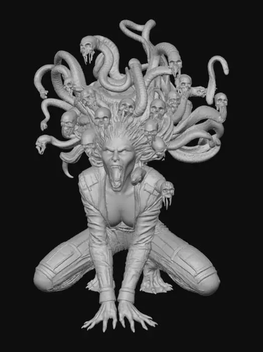 3D model for Medusa's Wrath