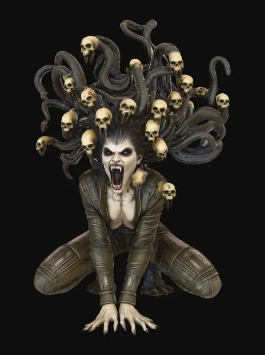 3D model for Medusa's Wrath