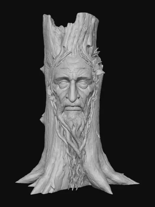 3D model for Elderwood Guardian