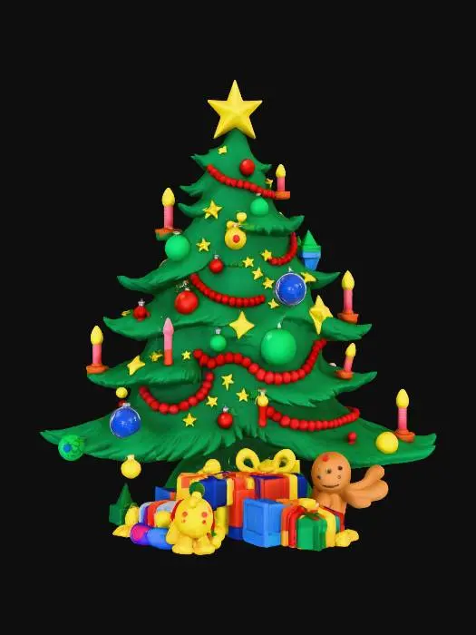 3D model for Holiday Tree, #Christmas2025#