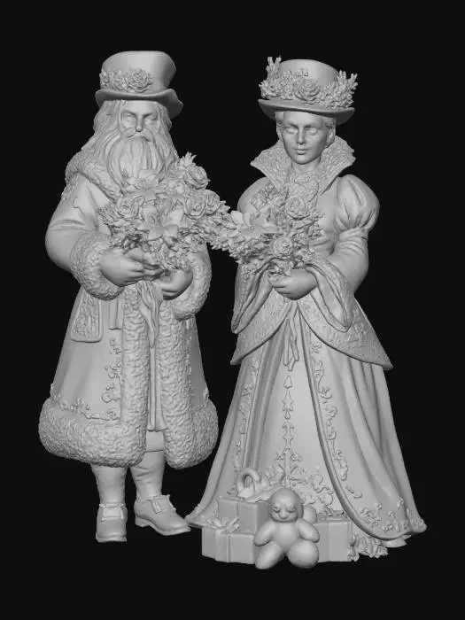 3D model for Victorian Holiday Elegance, #Christmas2025#
