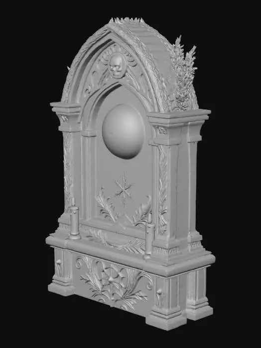 3D model for Moonveil Shrine , #Christmas2025#