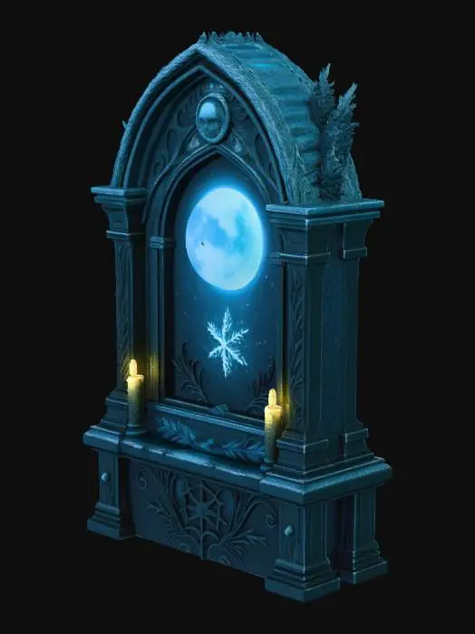 3D model for Moonveil Shrine , #Christmas2025#
