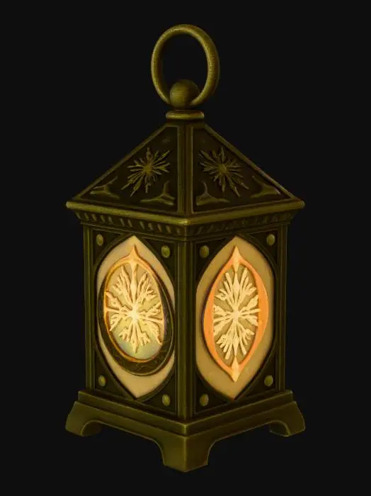 3D model for A Solstice Lantern , #Christmas2025#